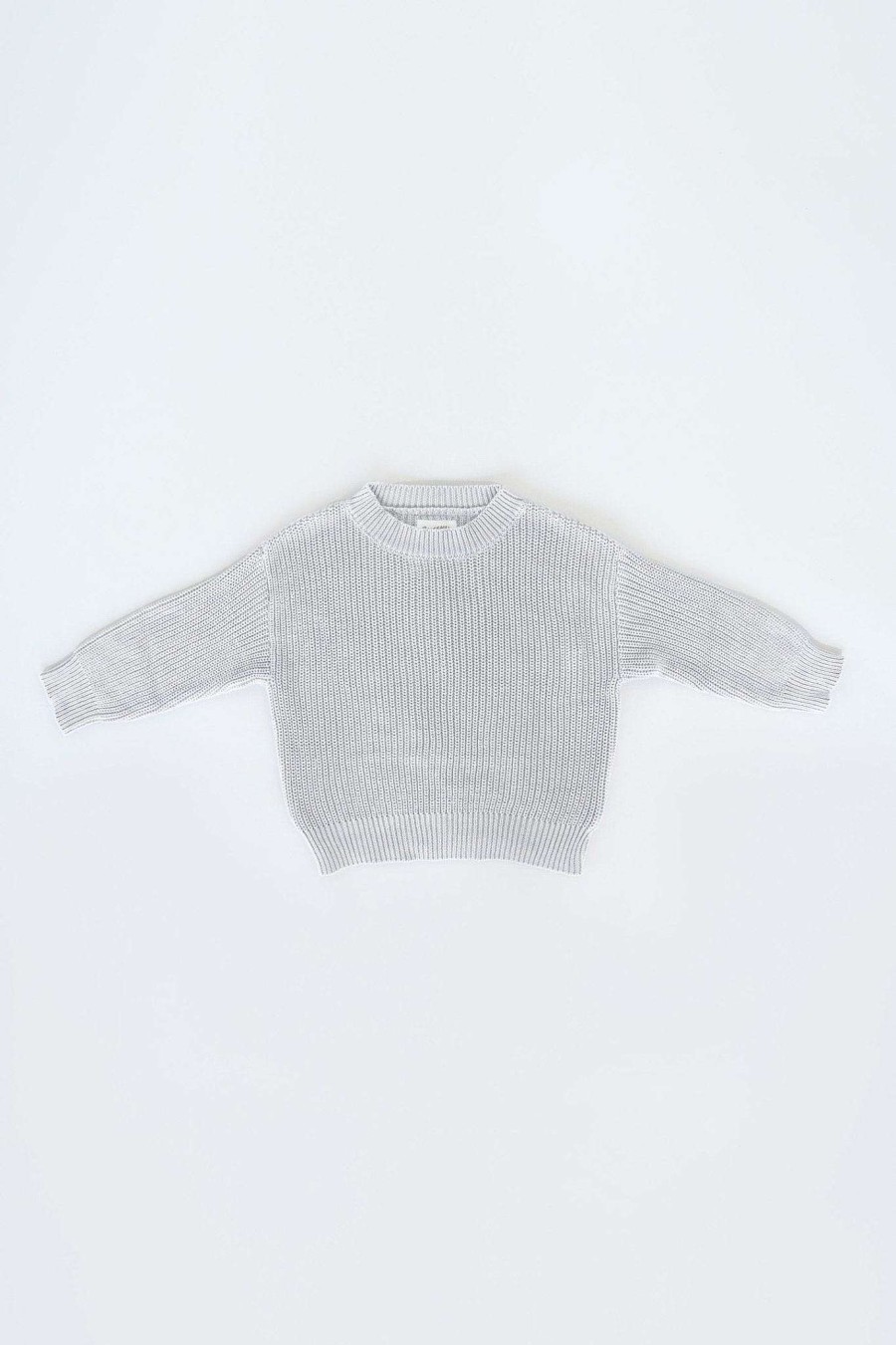 Mini All Fenix | Mini Knit Jumper (Light ) Grey