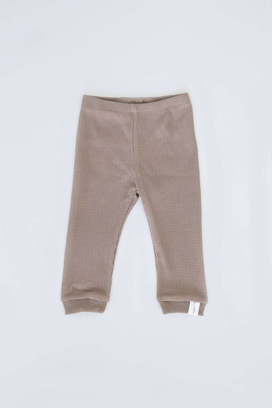 Mini All Fenix | Mini Waffle Pants (Mocha) Brown