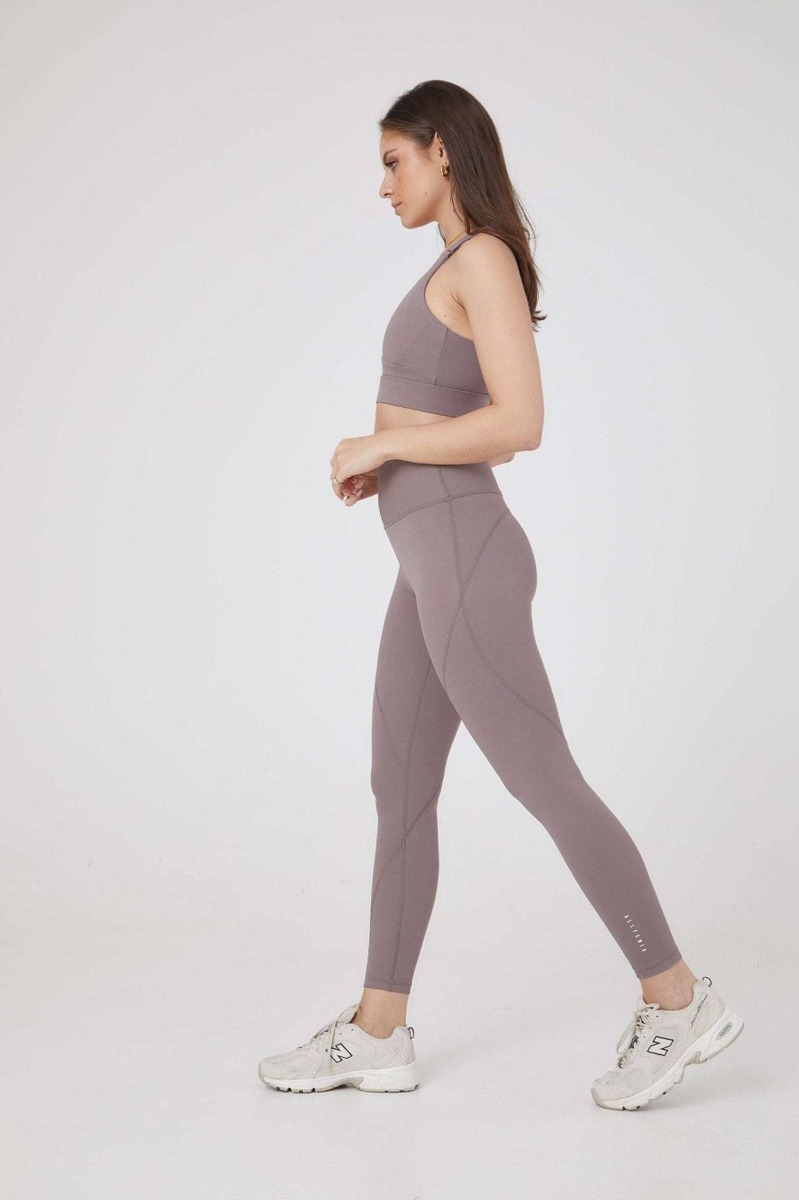 Active + Leisure All Fenix | Contour High Waisted 7/8 Legging (Mauve)