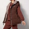 Active + Leisure All Fenix | Oversized Reversible Puffer Vest ( ) Chocolate/Latte