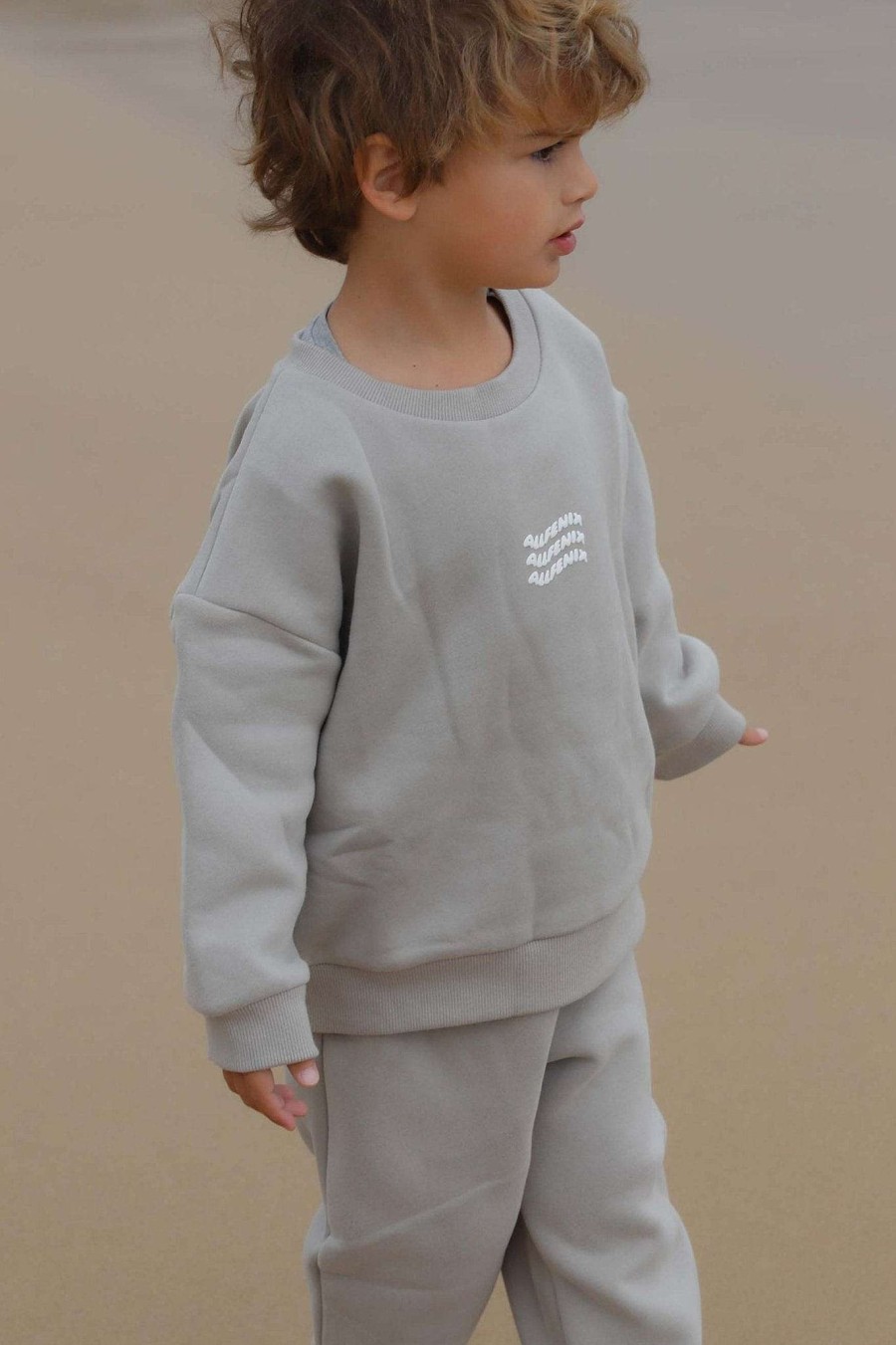 Mini All Fenix | Mini Waves Crew Jumper ( ) Thyme