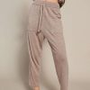 Lounge + Basics All Fenix | Chloe Knit Lounge Pant (Oatmeal) Brown