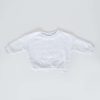 Mini All Fenix | Mini Waves Jumper (White Marle) Grey