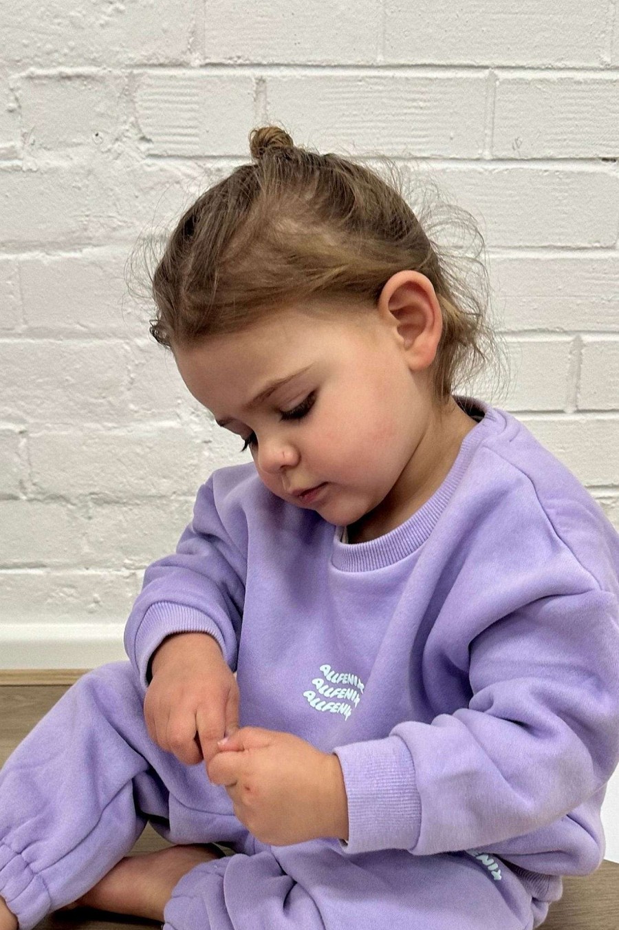 Mini All Fenix | Mini Waves Crew Jumper ( ) Lilac