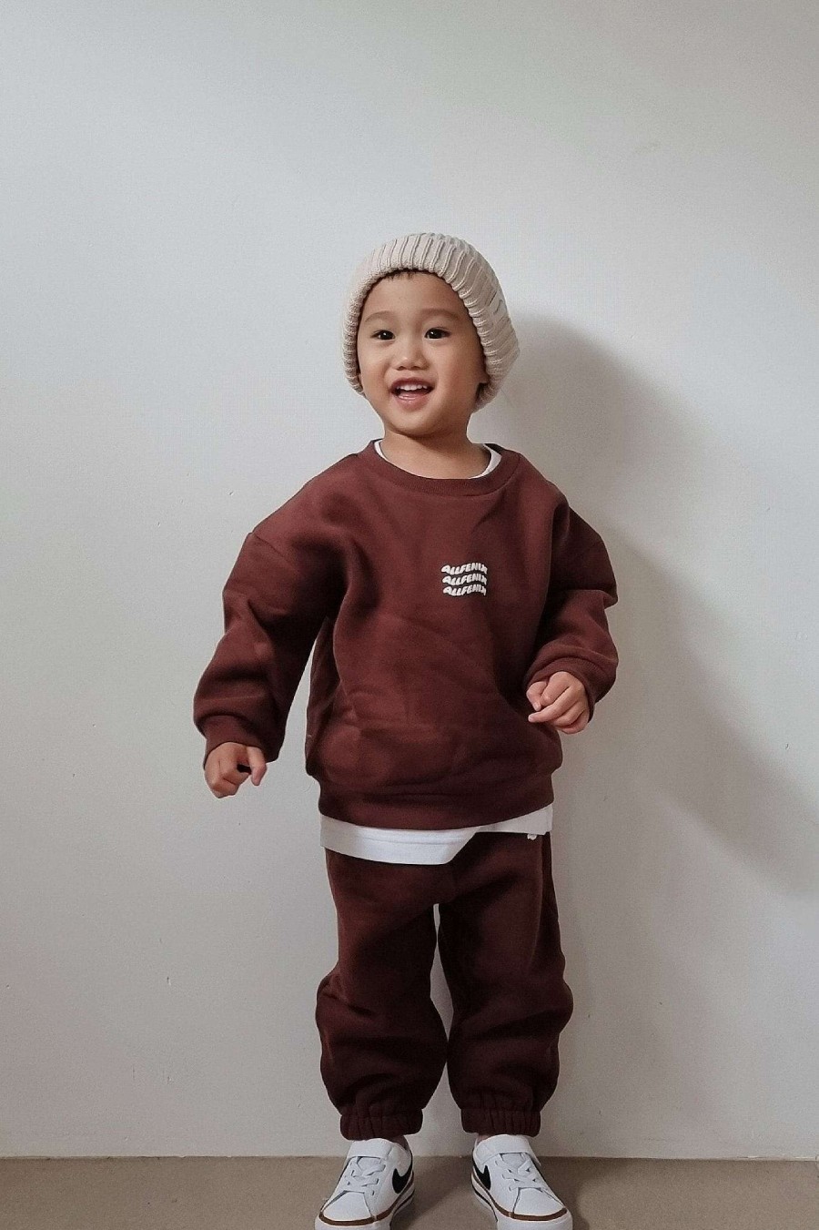 Mini All Fenix | Mini Waves Track Pant ( ) Chocolate