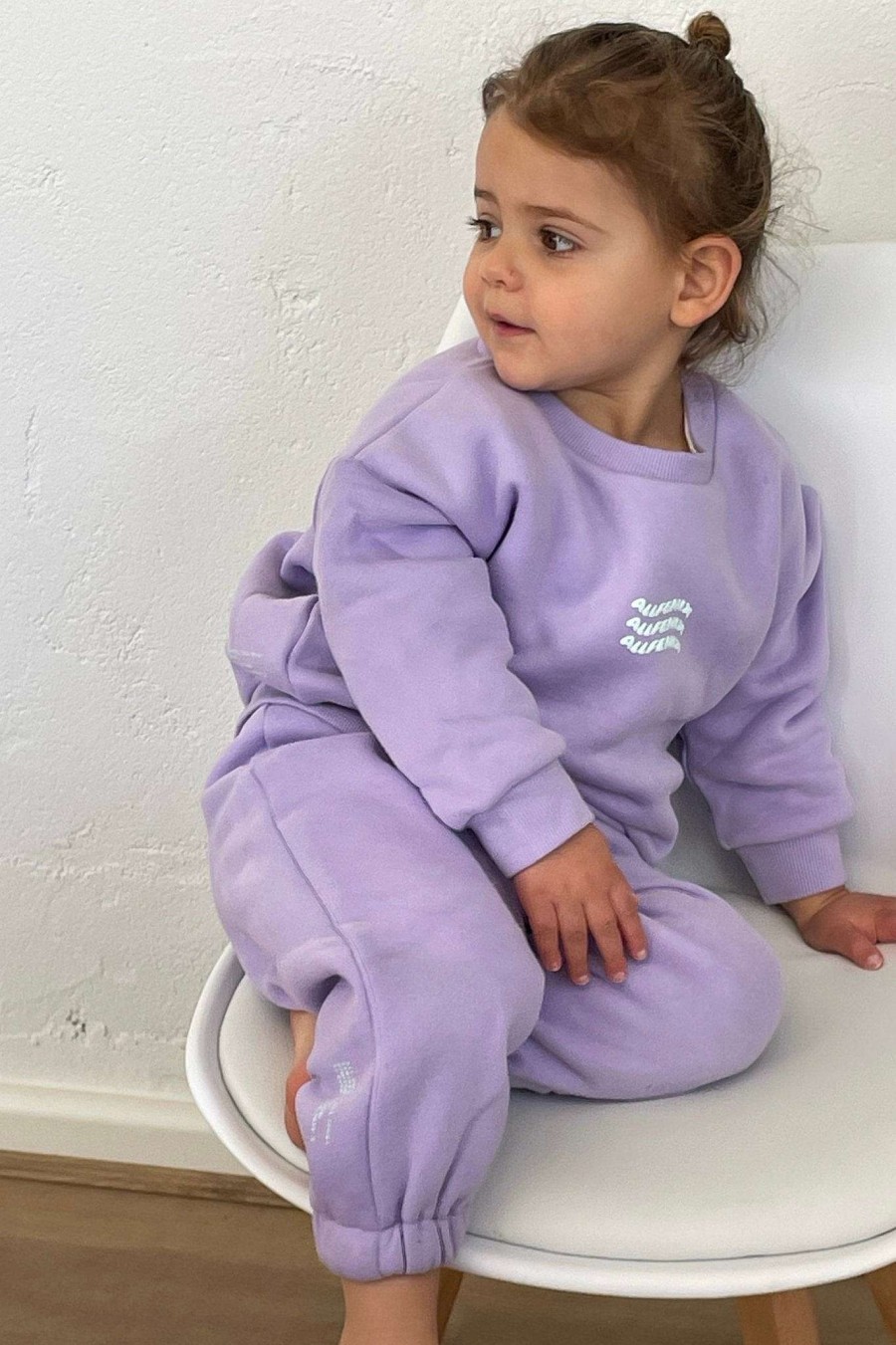 Mini All Fenix | Mini Waves Crew Jumper ( ) Lilac